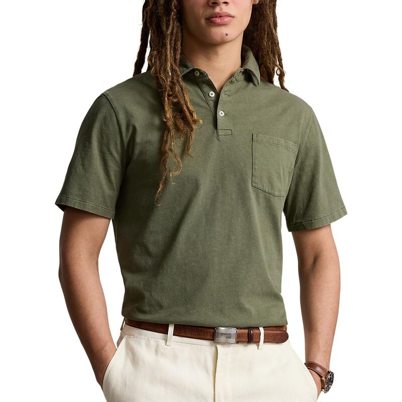 Polo Ralph Lauren Classic Fit Cotton-Linen Polo Shirt image number 0